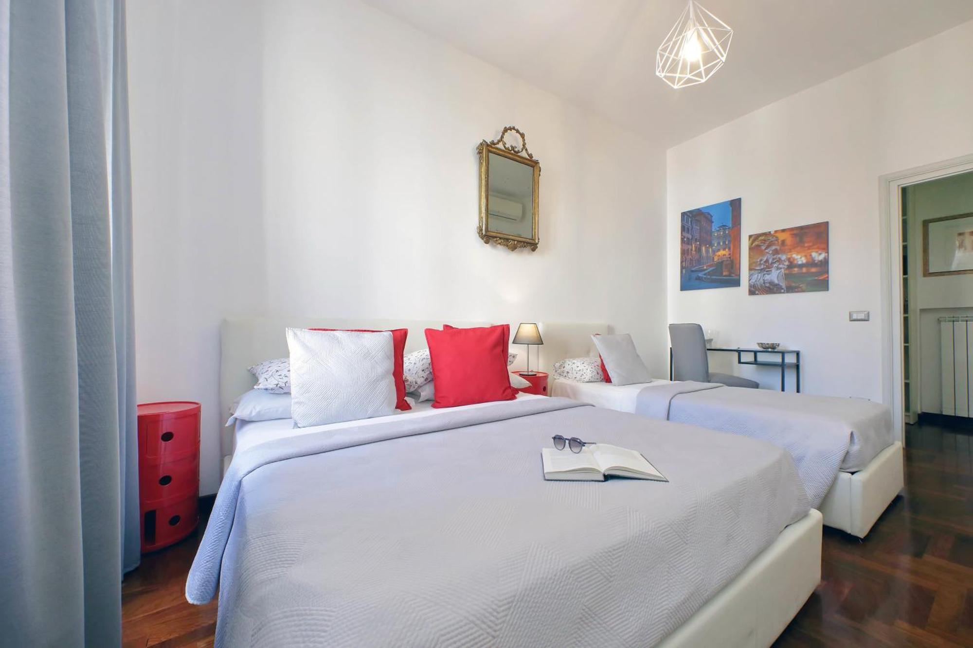 Luxury Apartment Vaticano-S'Peter Basilica - Netflix Wifi - Aircond Rom Exterior foto