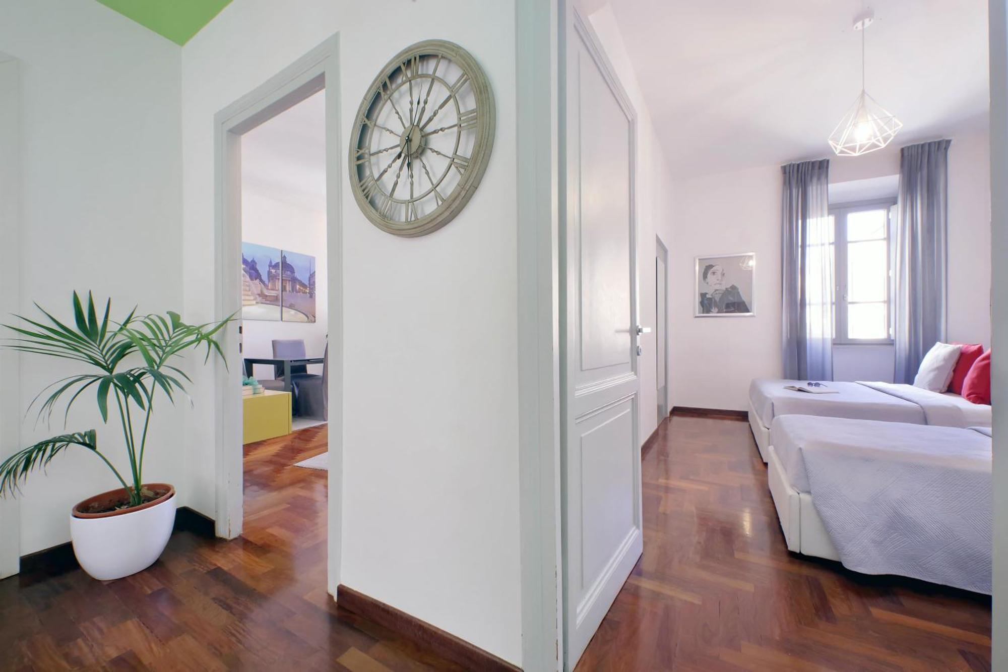 Luxury Apartment Vaticano-S'Peter Basilica - Netflix Wifi - Aircond Rom Exterior foto